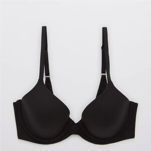 Aerie Black Underwire Bra with Molded Cups